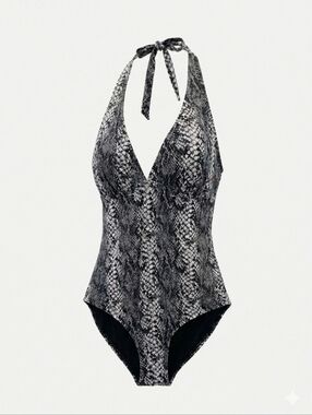 Catalina halter style one piece swimsuit NWT Sz 22/24